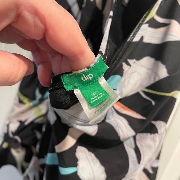 Multicolored 3X one piece swimsuit - Picture 1 of 3